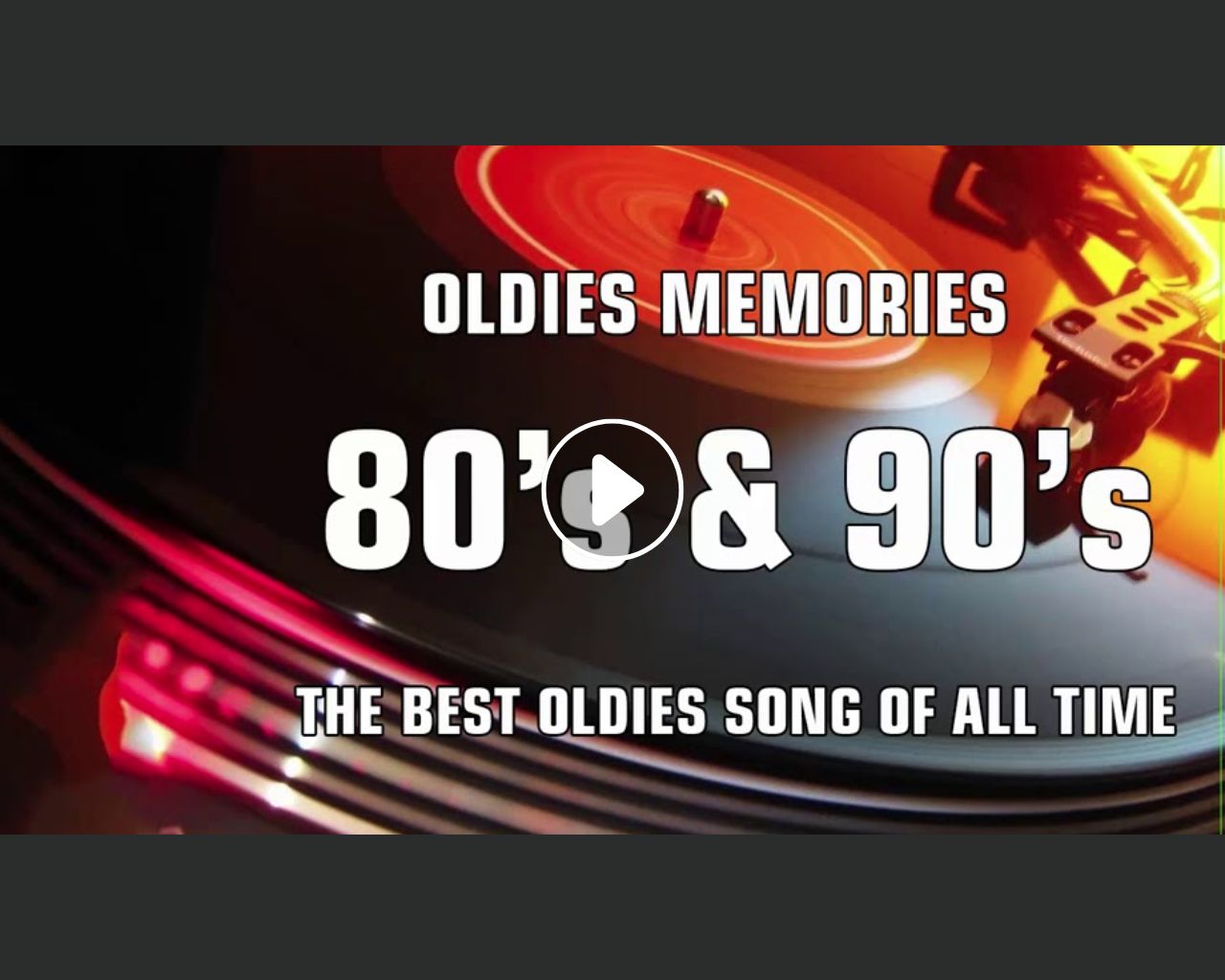 OldiesBut Goodies 80's and 90's Playlist